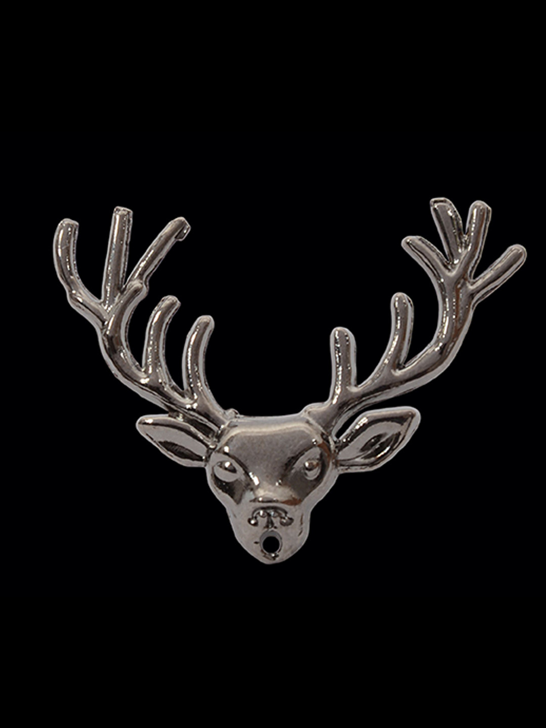 Curren Silver-Plated Deer Brooch
