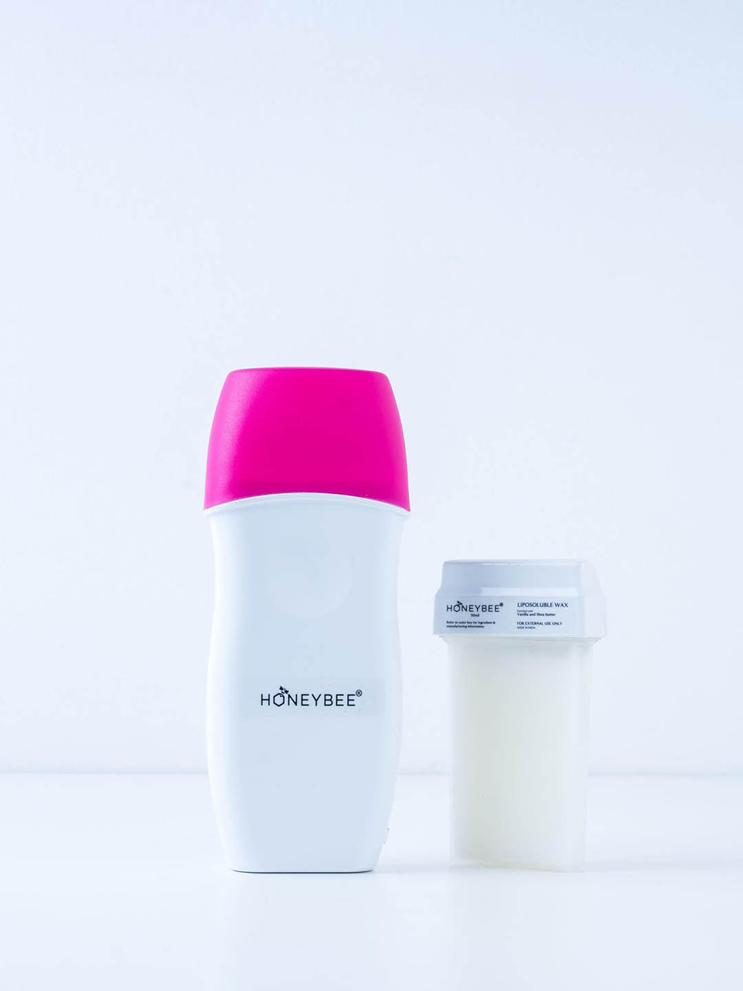 Honeybee Roll On Wax Easy Electric Waxing Kit With 2 Wax Refill Cartridge