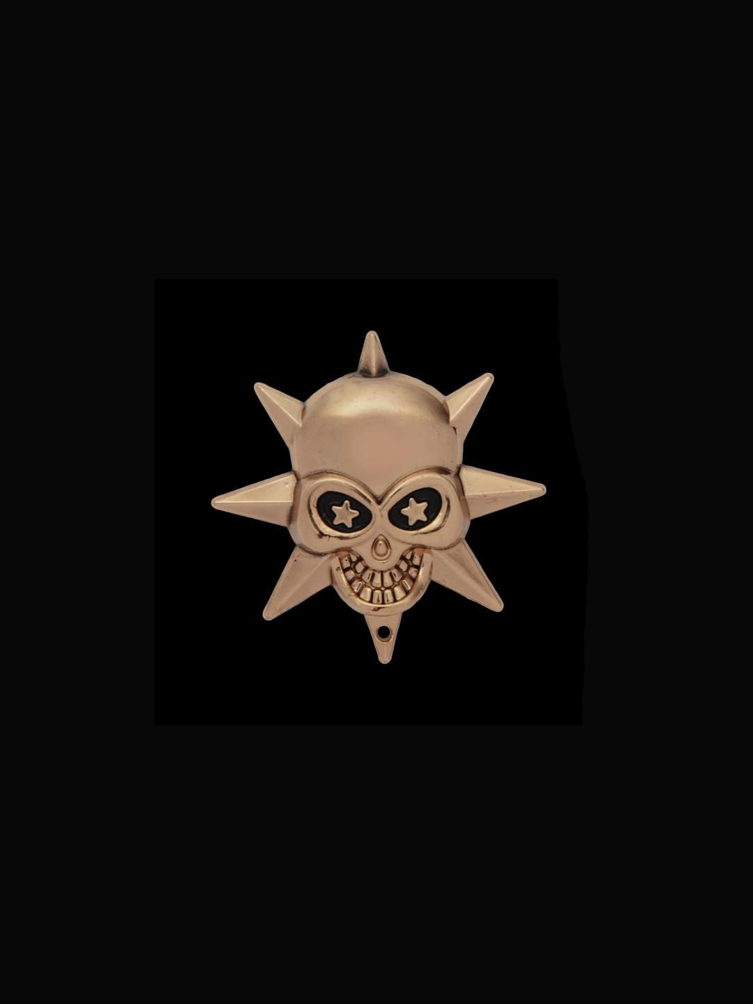 Curren Skull Bone Skeleton Punk Style Brooch