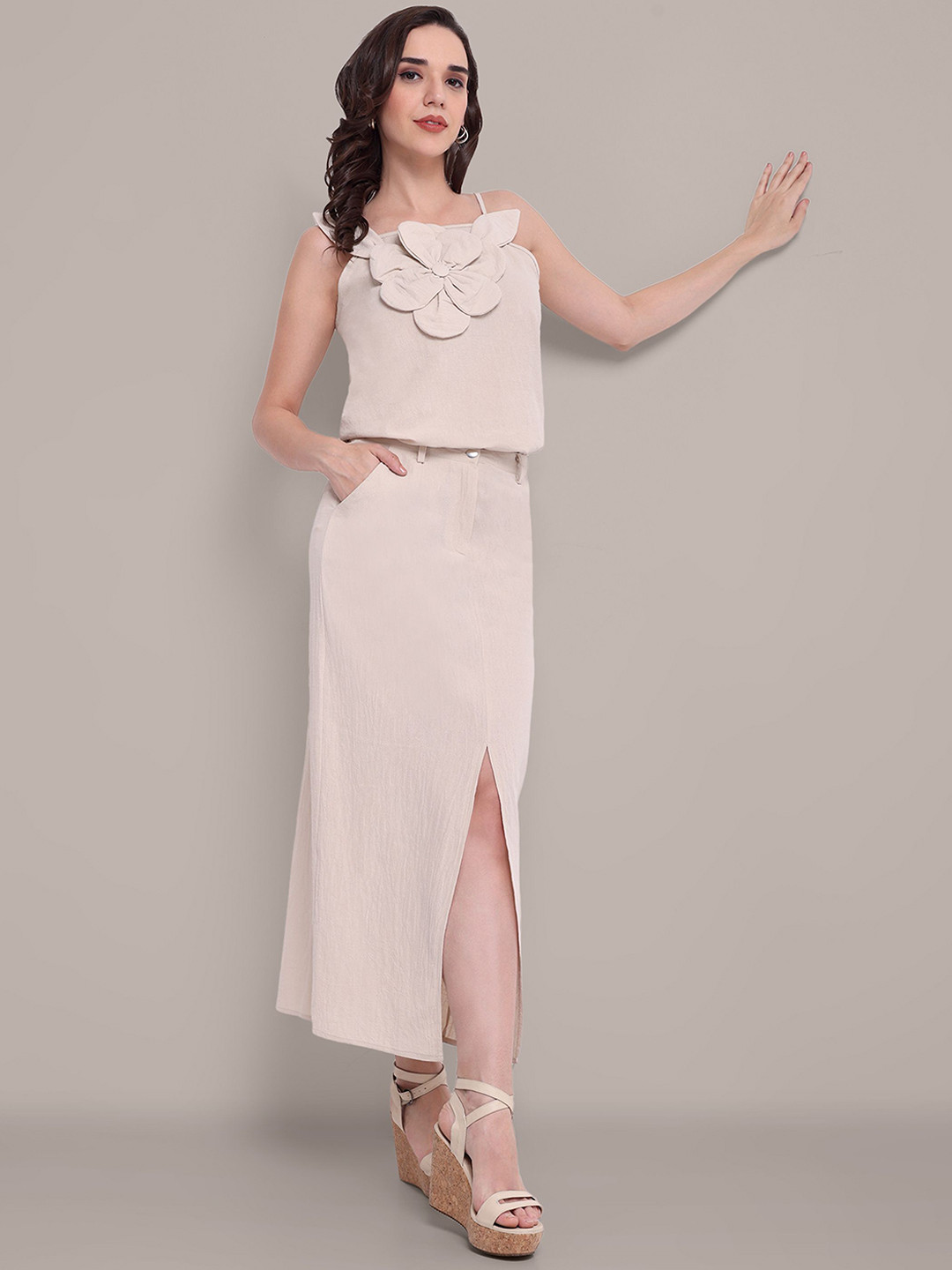 iki chic Sleeveless Top & Skirt Set