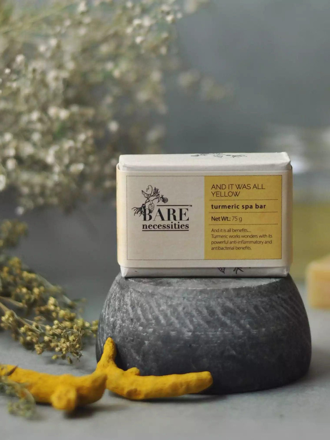 Bare Necessities Turmeric Spa Bar- 75 g