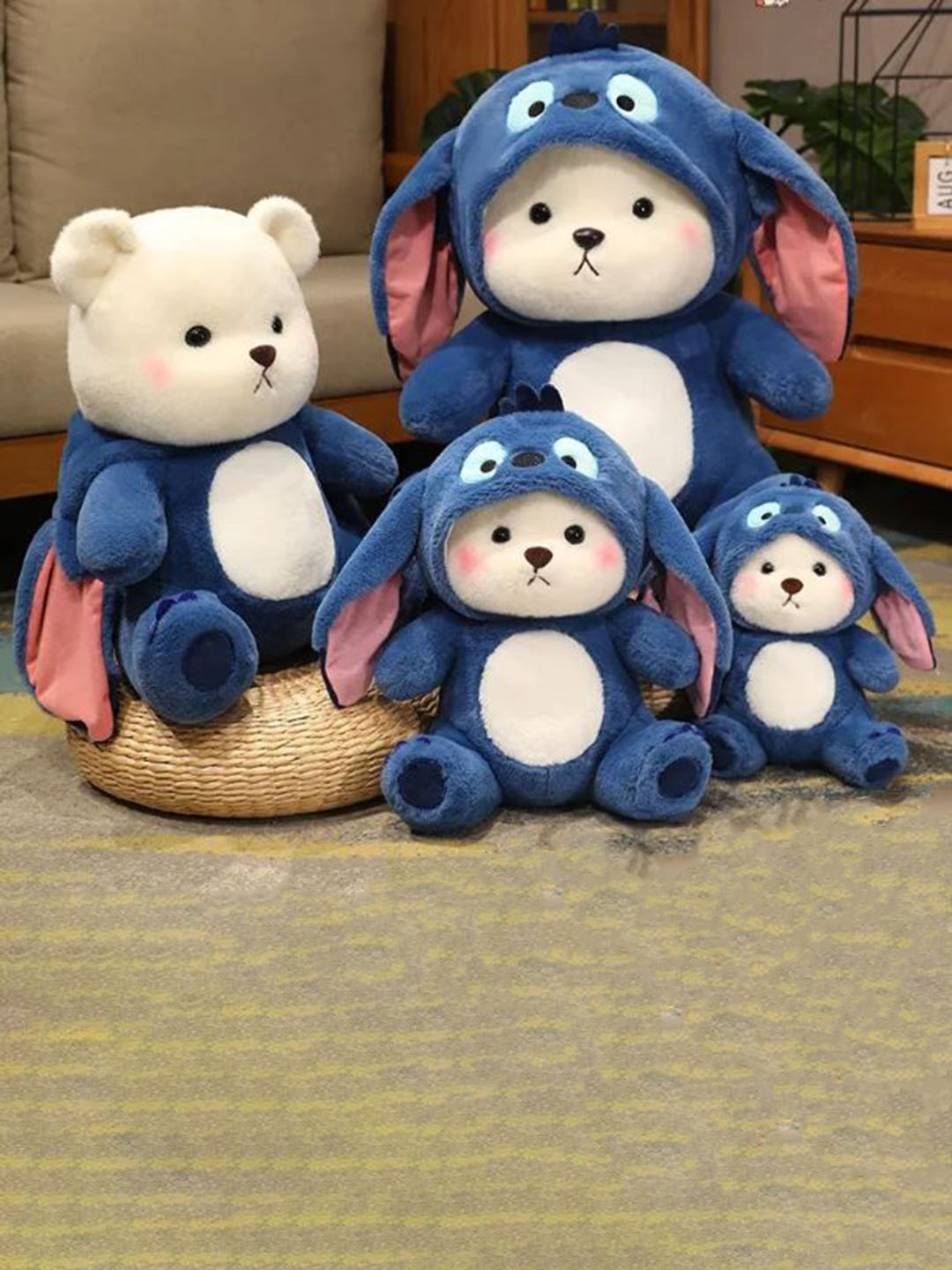 AN TEDDY Microfibre Filled Non-Allergic Teddy Bears Soft Toys and Dolls