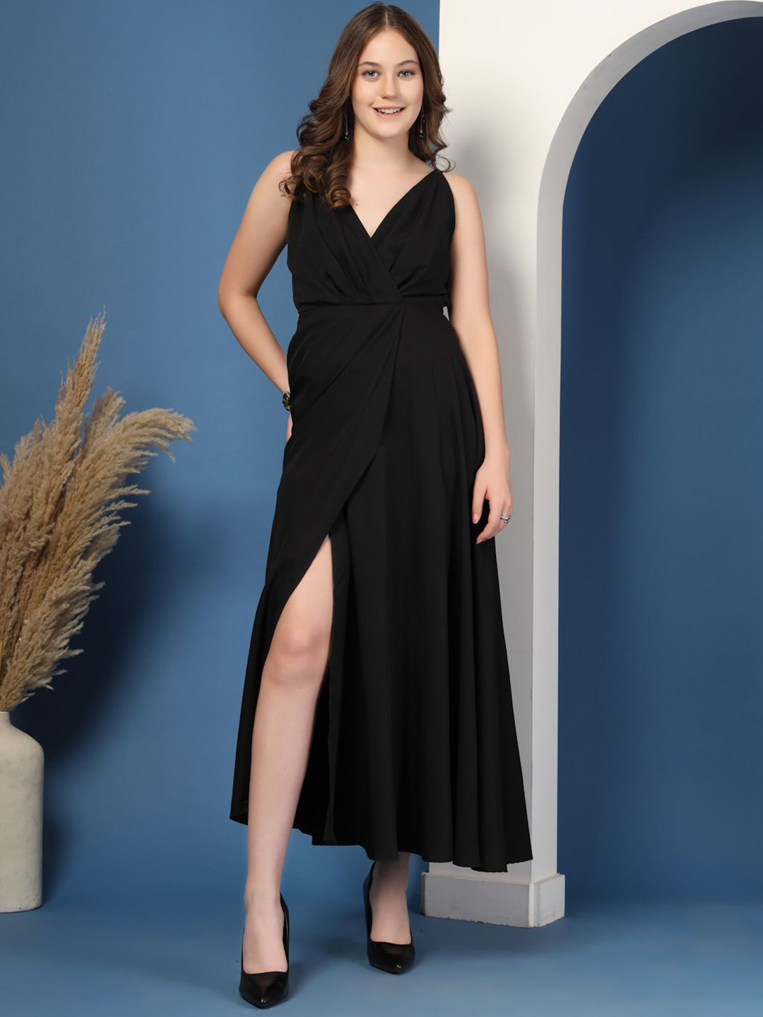 ARDITA Women A-Line Maxi Dress