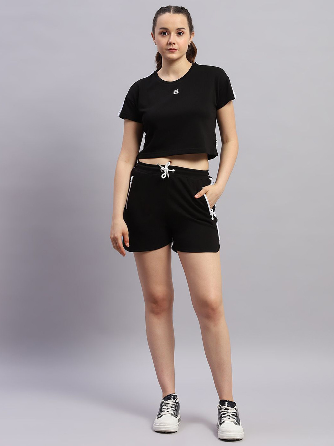 rock.it Round Neck T-Shirt With Shorts Co-Ords