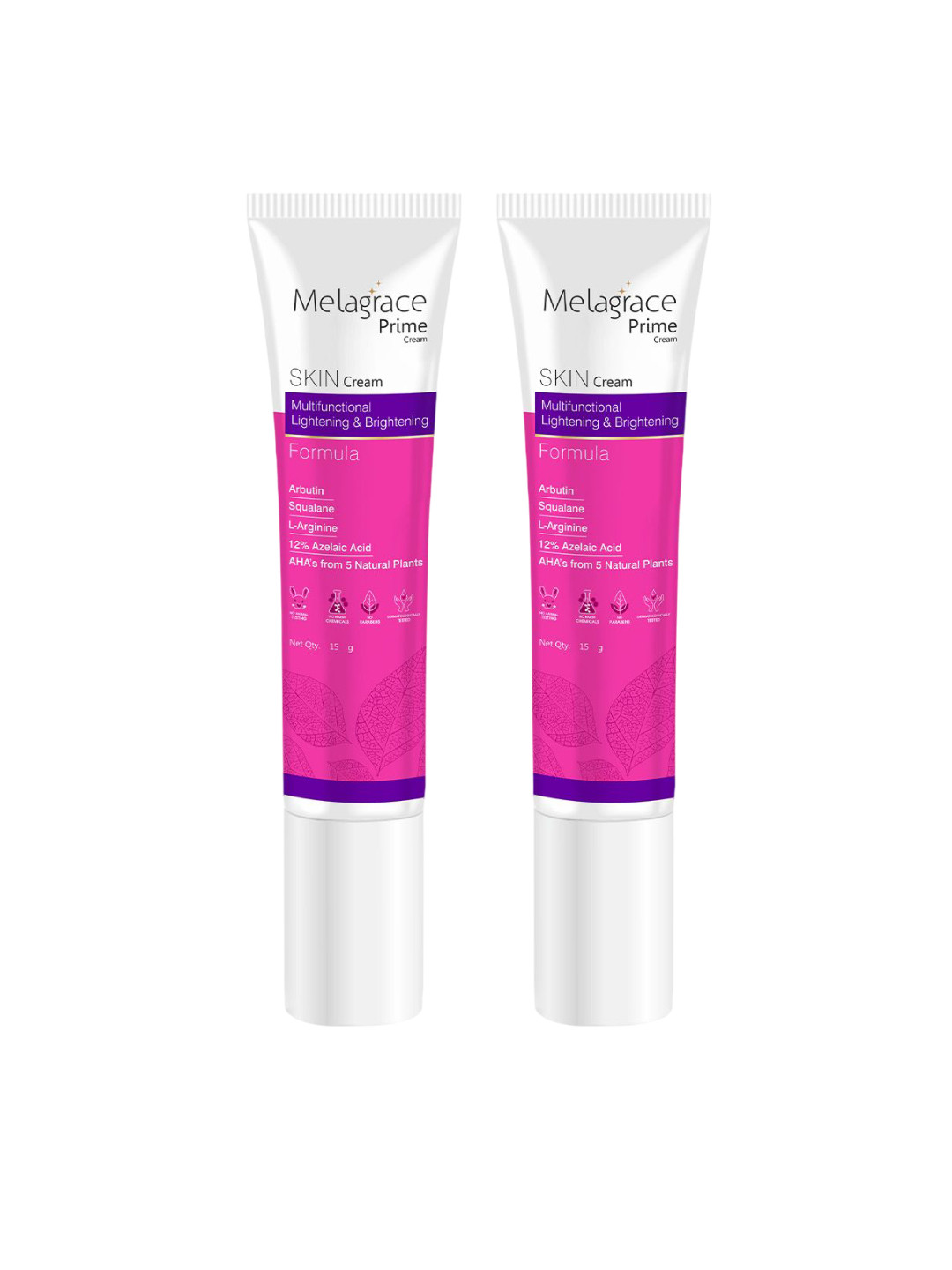Leeford Melagrace Set Of 2 Skin Brightening & Lightening Prime Cream - 15 g Each