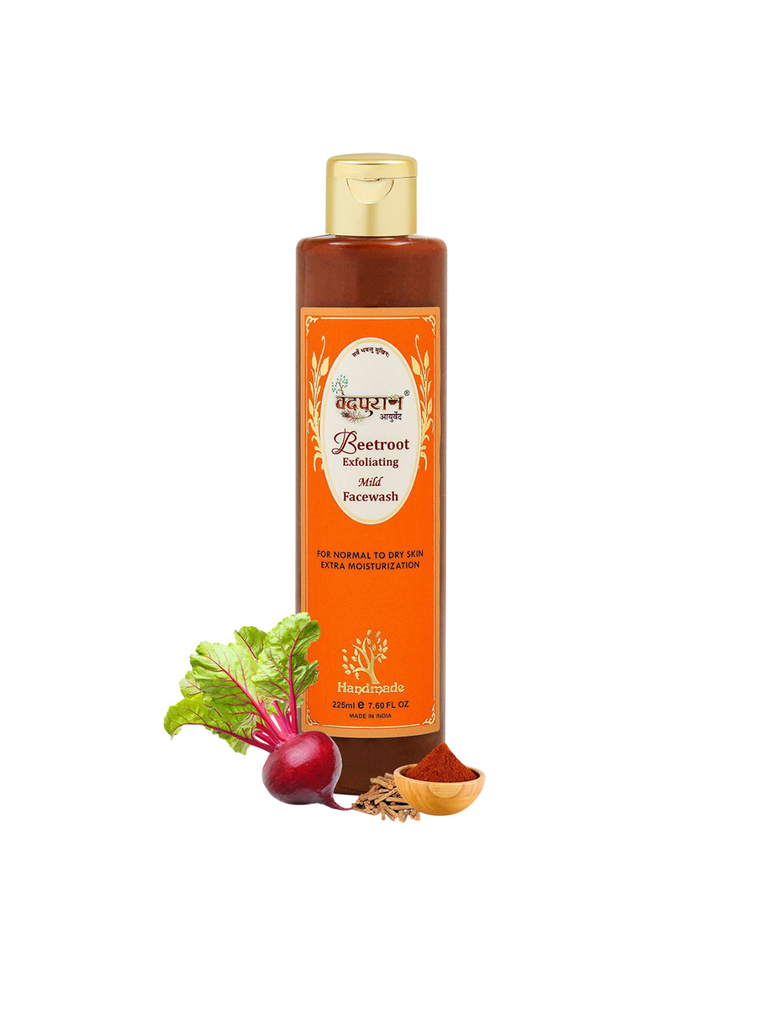 VEDPURAN Beetroot Exfoliating Mild Face Wash- 225 ml