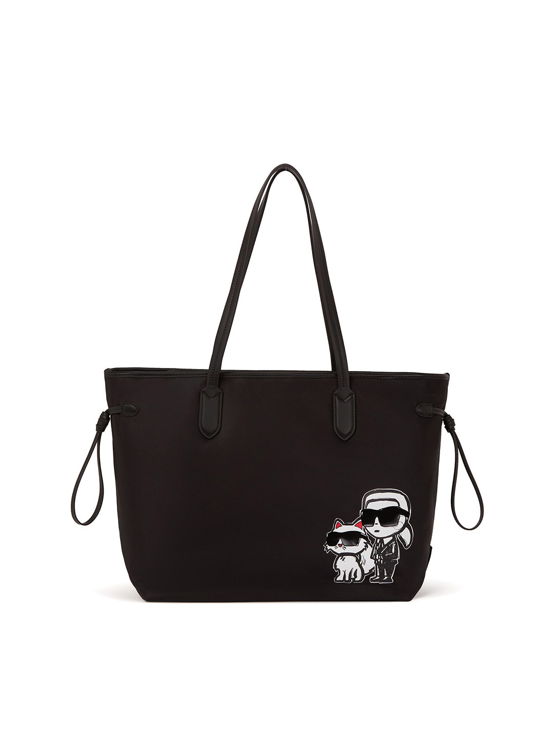 Karl Lagerfeld Ikon Graphic Printed Tote Bag