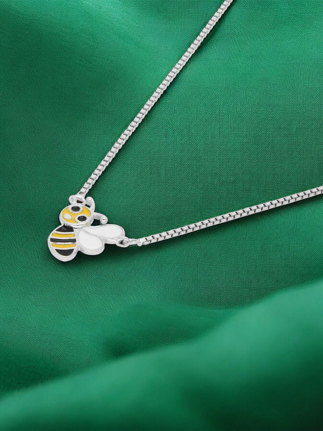 Crash.Club By CKC Silver Rhodium-Plated Chain