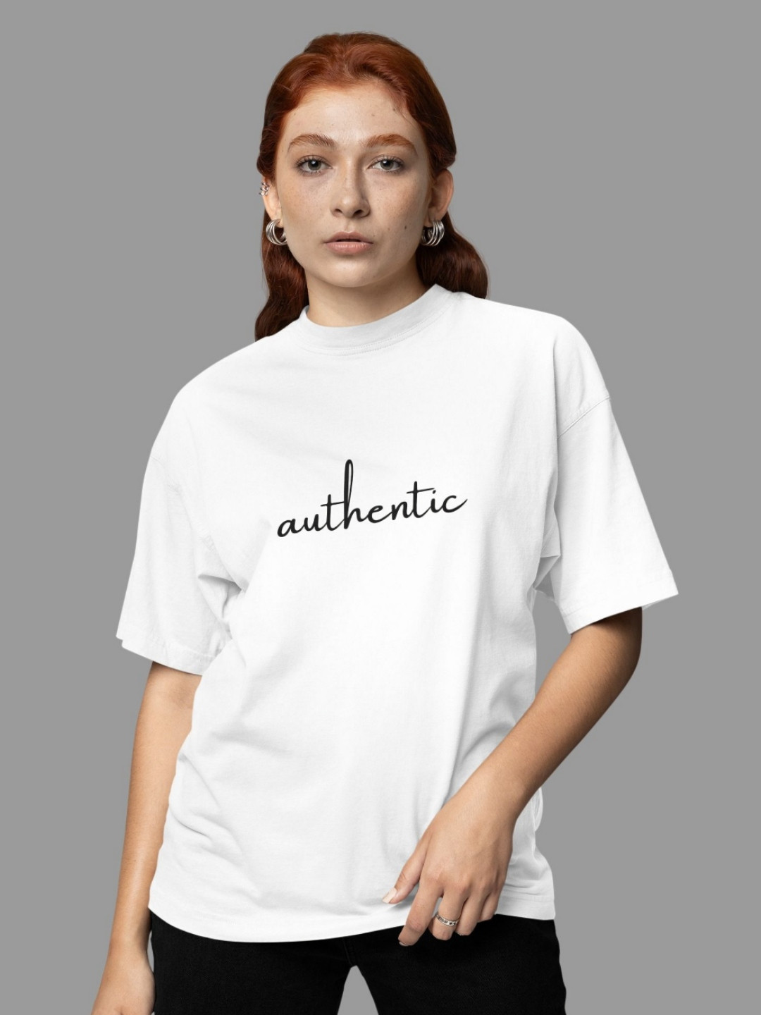 SNUG24 Typography Printed Round Neck Short Sleeves Cotton T-shirt