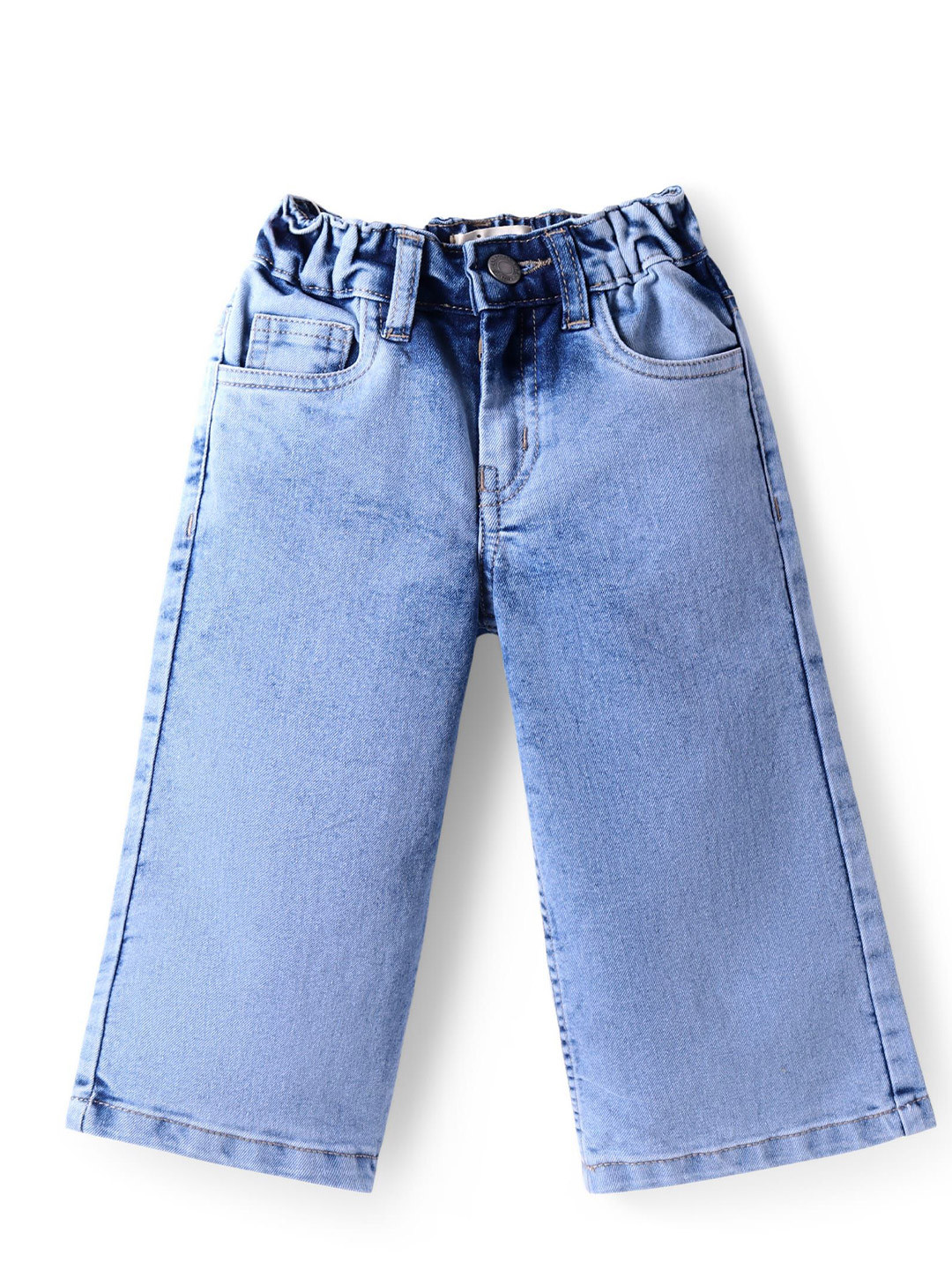 ARIAS By LARA DUTTA Girls Embroidered Relaxed-Fit Jeans