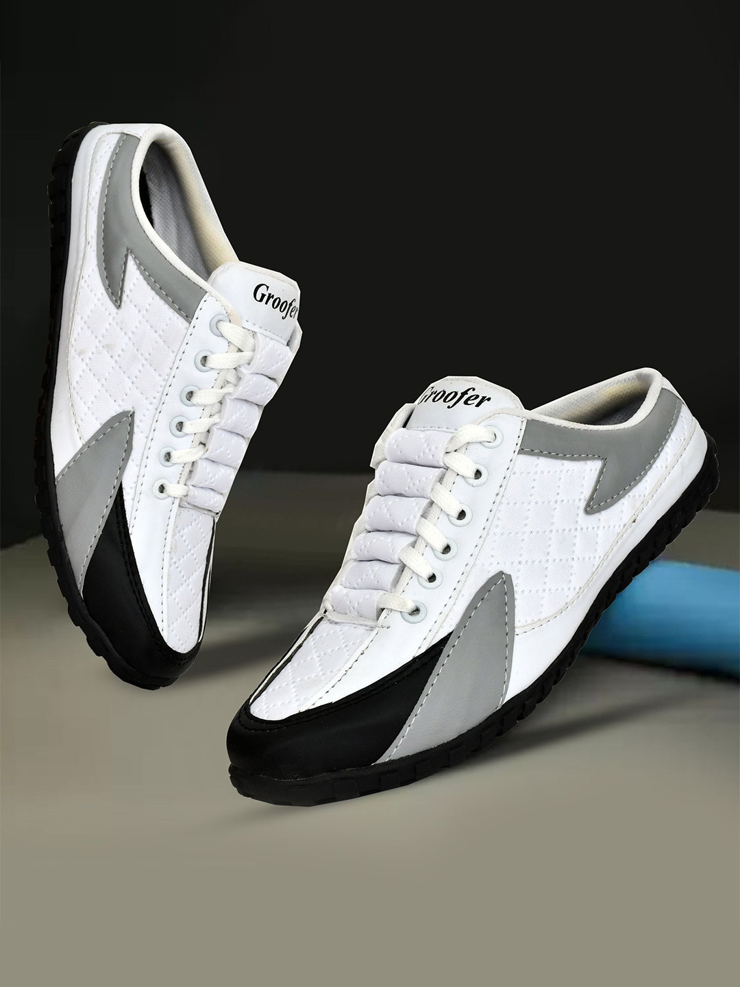 Groofer Men Canvas Shoe-Style Sandals