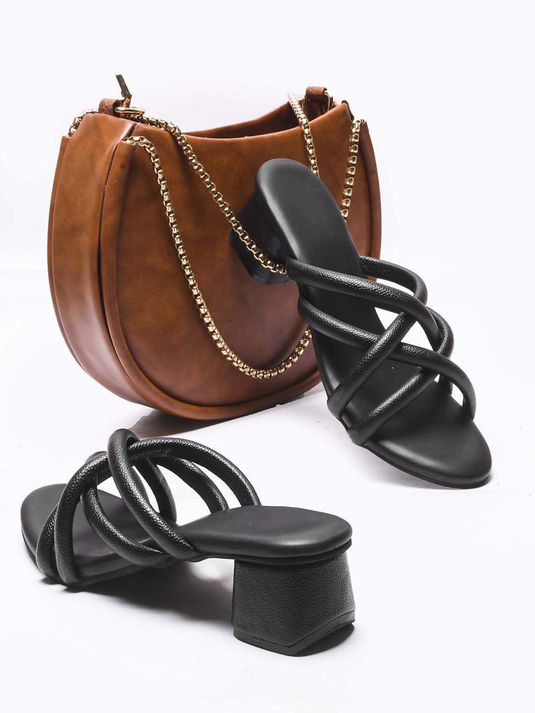Froh Feet Women Solid Party Block Sandals