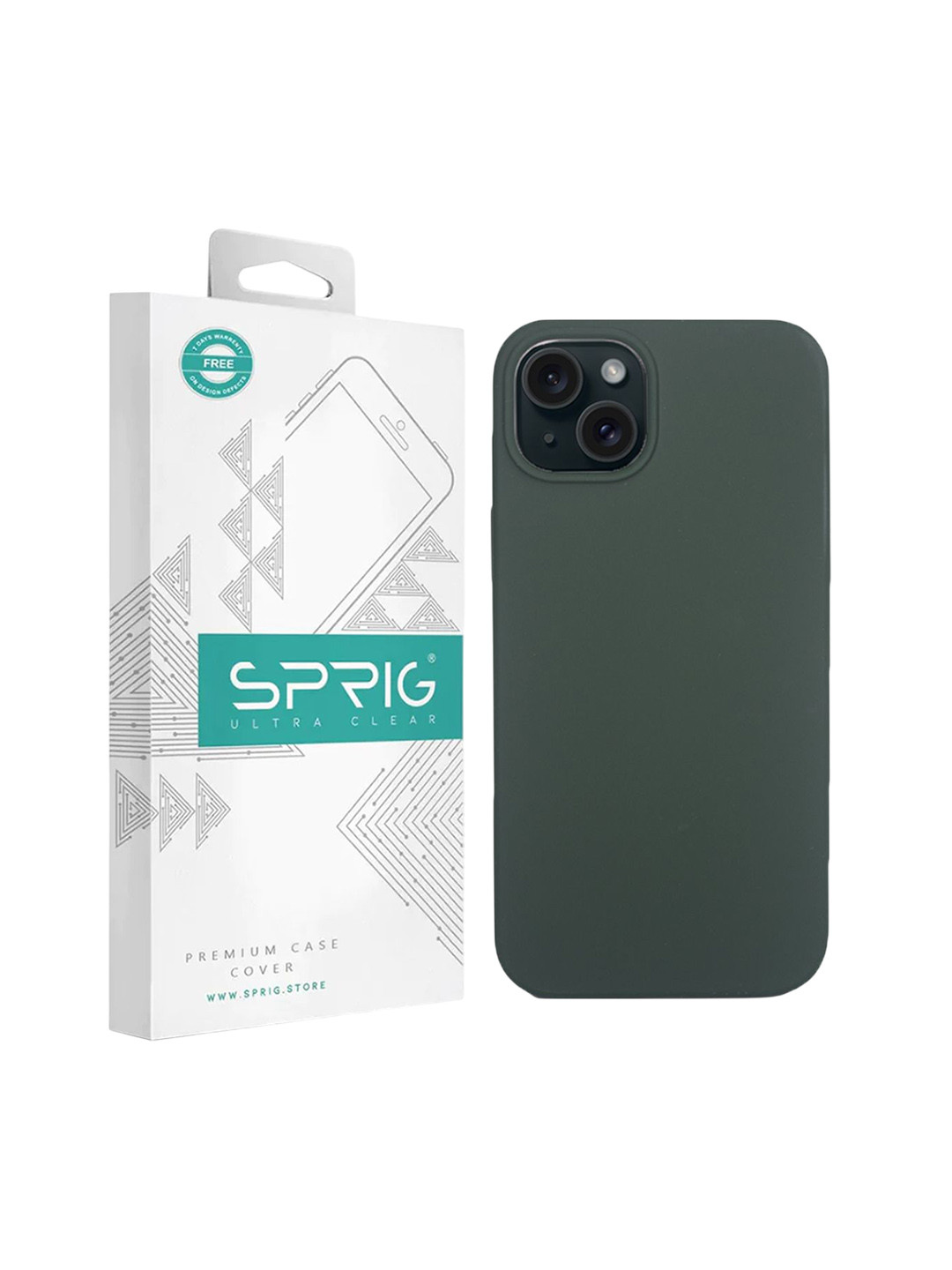 SPRIG iPhone 15 Plus Liquid Silicone Back Cover