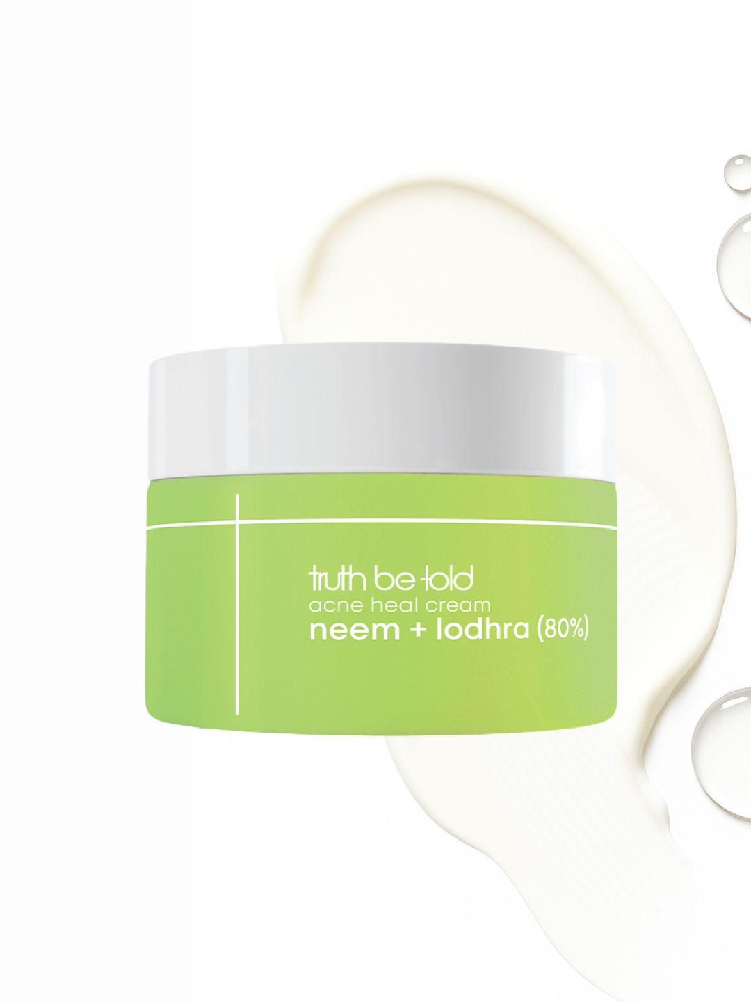 TRUTH BE TOLD Acne Heal Cream With Neem & Lodhra - 15 ml