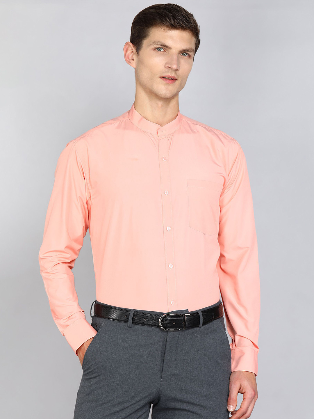 APPEL TOUCH Men Solid Classic Fit Formal Shirt