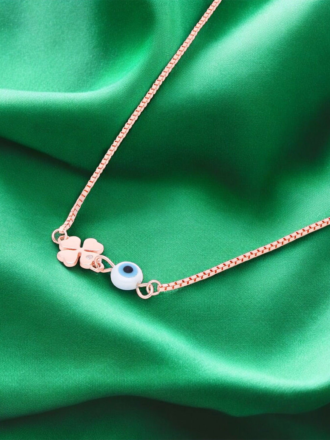 Crash.Club By CKC Silver Rose Gold-Plated Chain