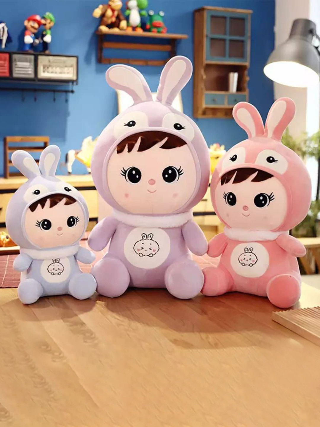 AN TEDDY Microfibre Filled Non-Allergic Doll Soft Cotton Toys and Dolls