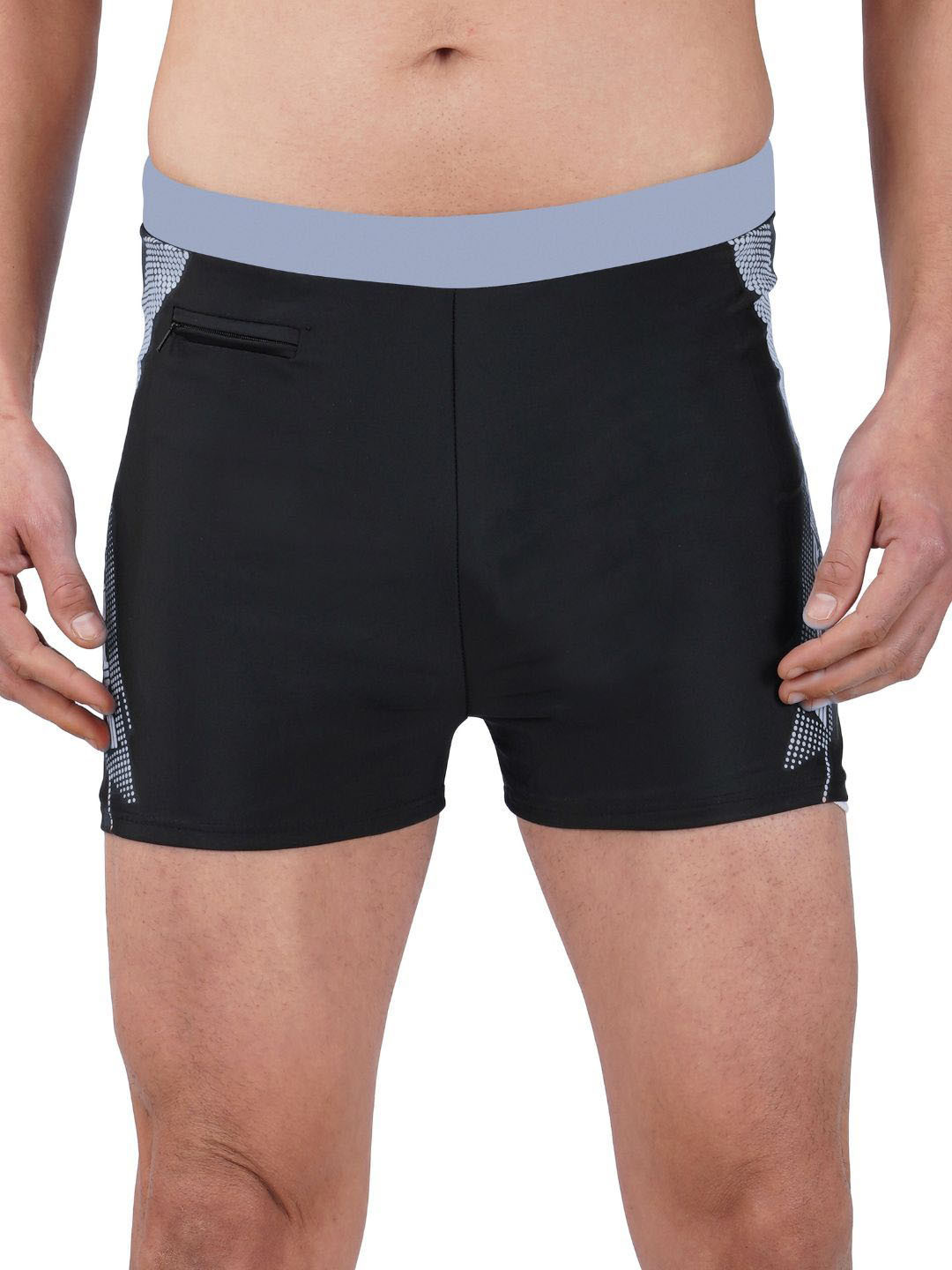 SHIFTER Mens Short Jammers | Quick-Dry Swim Shorts with Compression Support (Size: MXXL)