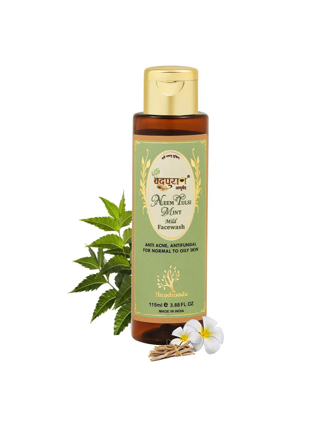 VEDPURAN Neem Tulsi Mint Mild Face Wash- 115 ml