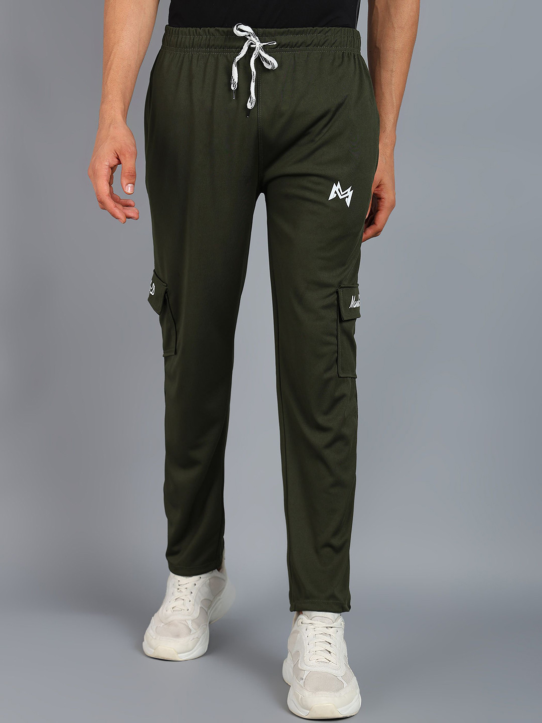 Mank D Men Mid-Rise Track Pants