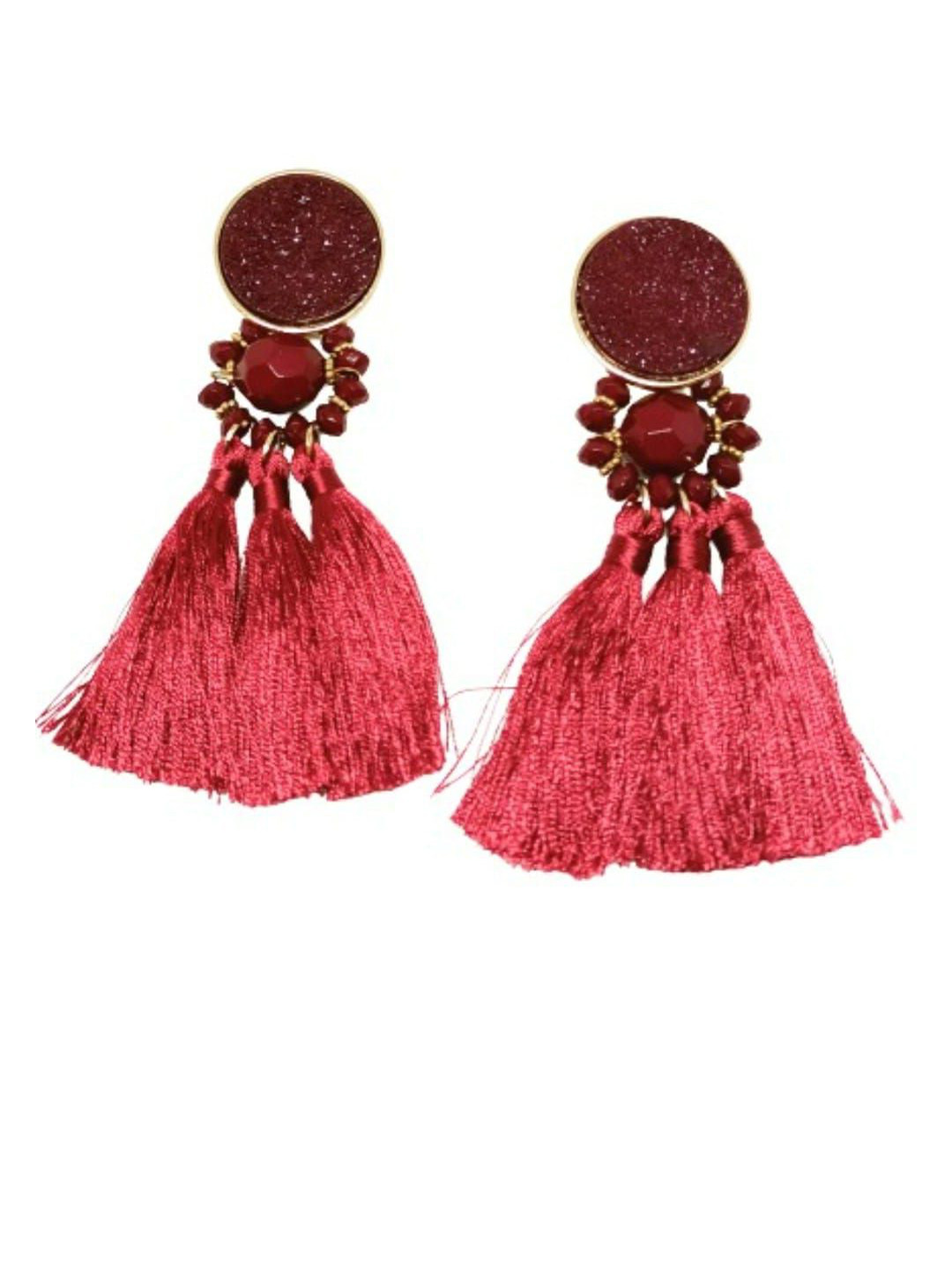 Evince MODE Stainless Steel Contemporary Shaped Drop Earrings