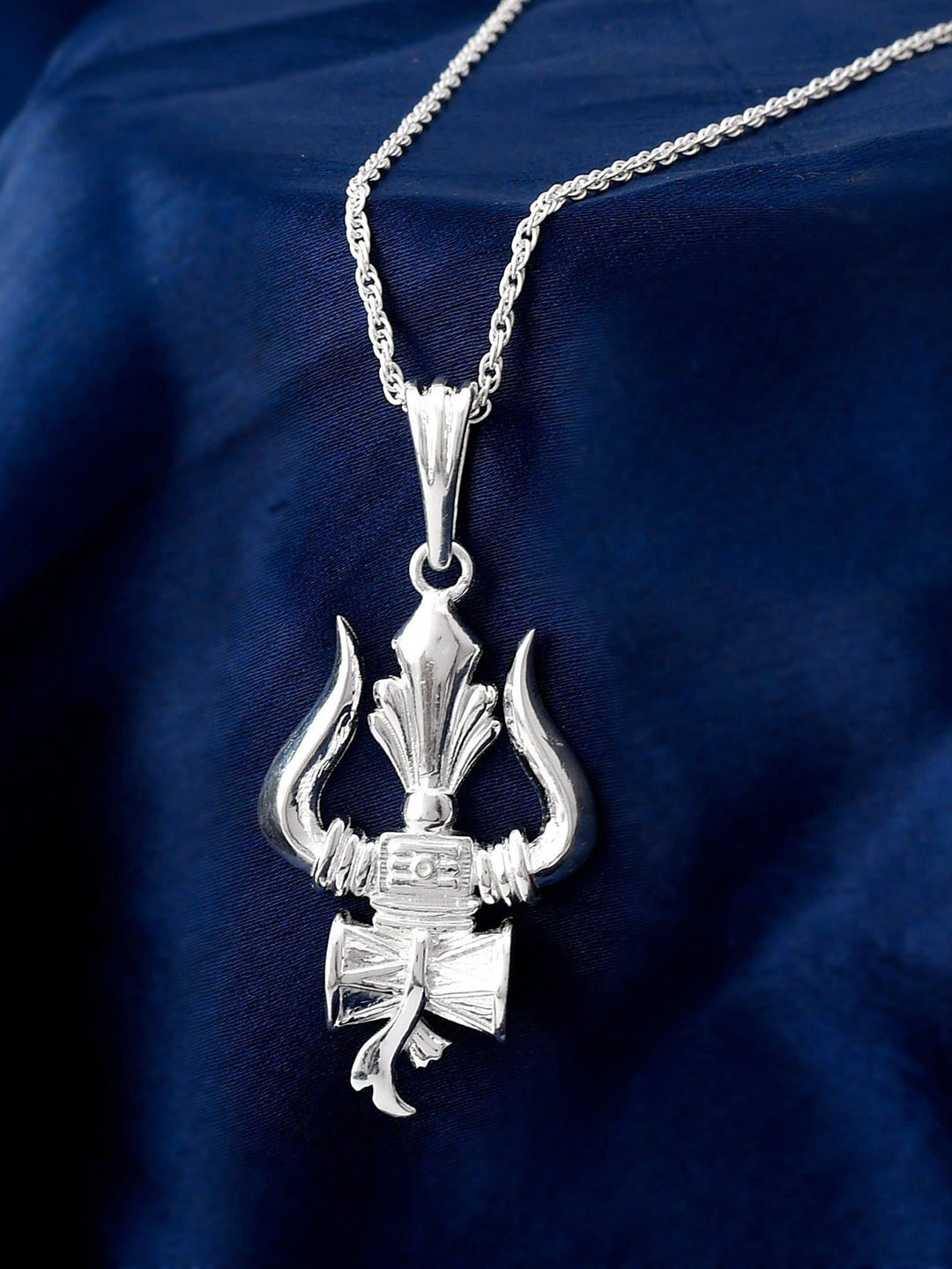 PASU FASHION Unisex Silver-Plated Regular Pendant