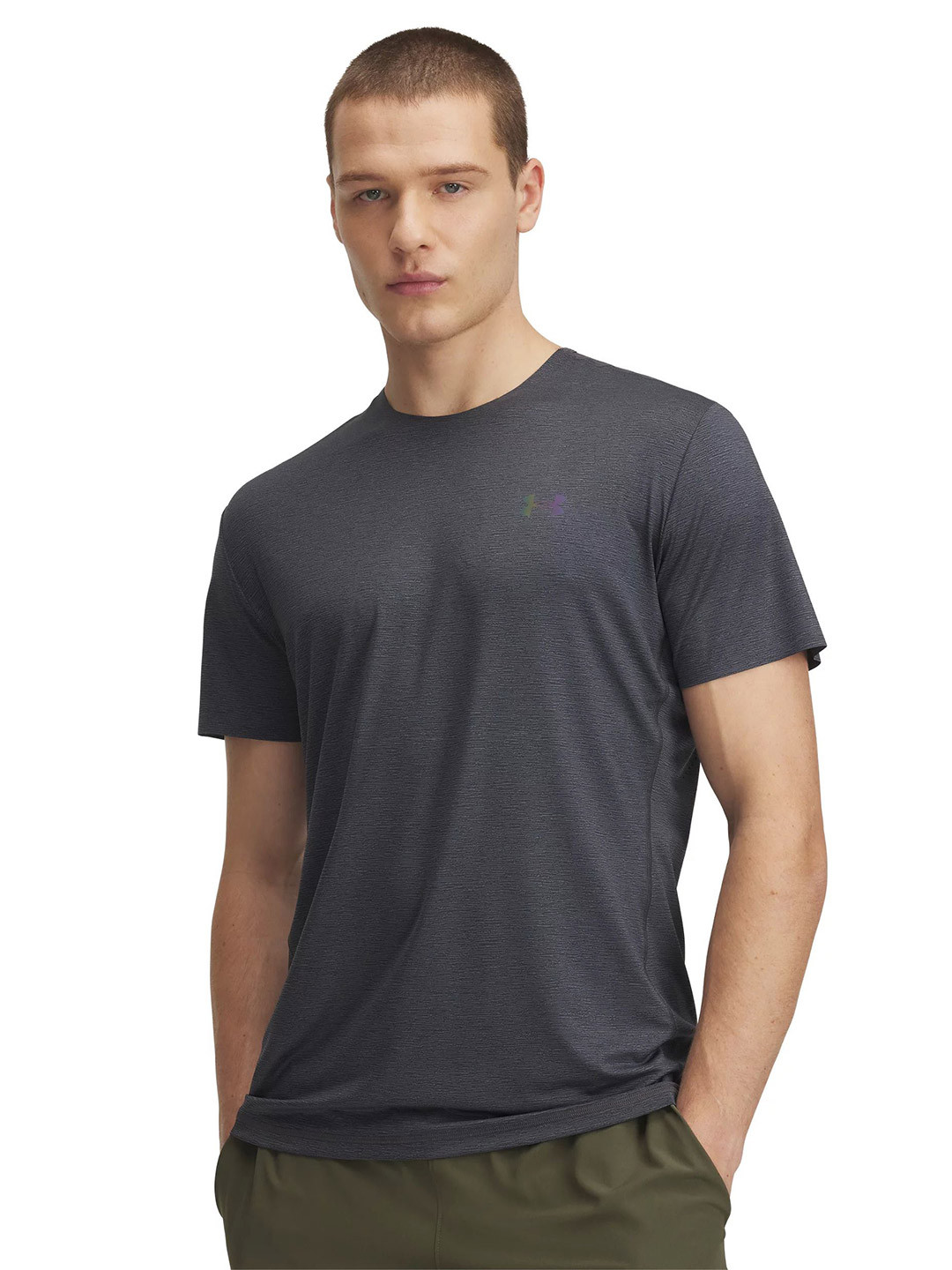 UNDER ARMOUR Vanish Elite Vent Round Neck Short Sleeve Slim Fit T-Shirt