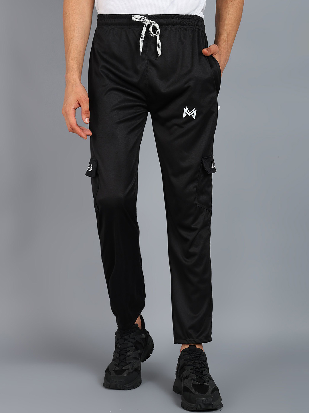 Mank D Men Mid-Rise Track Pants