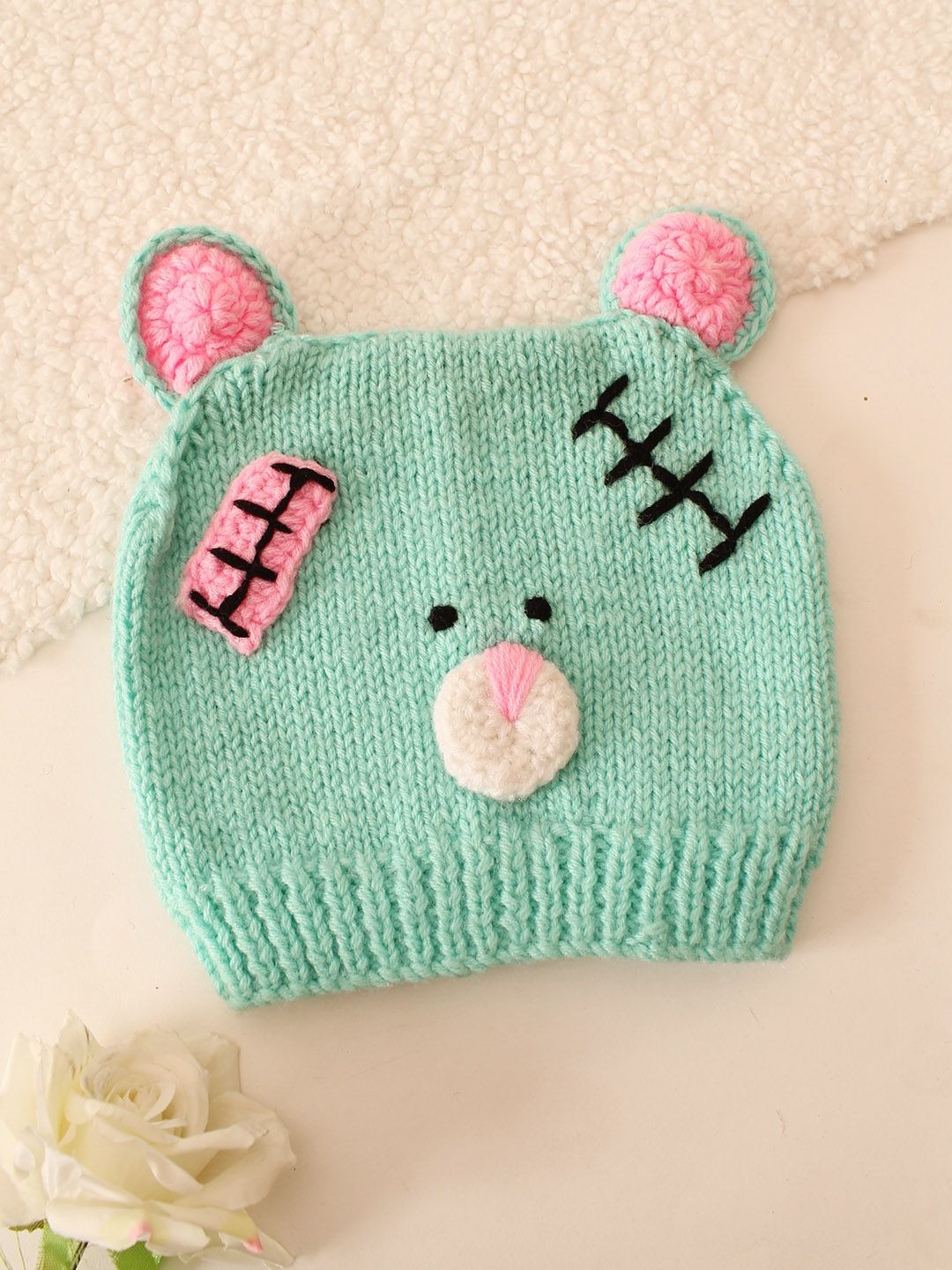 Woonie Kids Solid Beanie Regular Caps