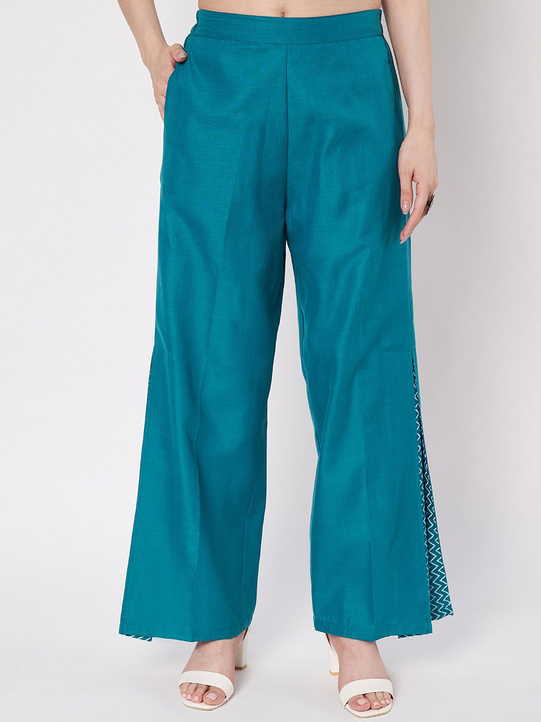 9rasa Women Other Printed Loose Fit Printed Harem Pants