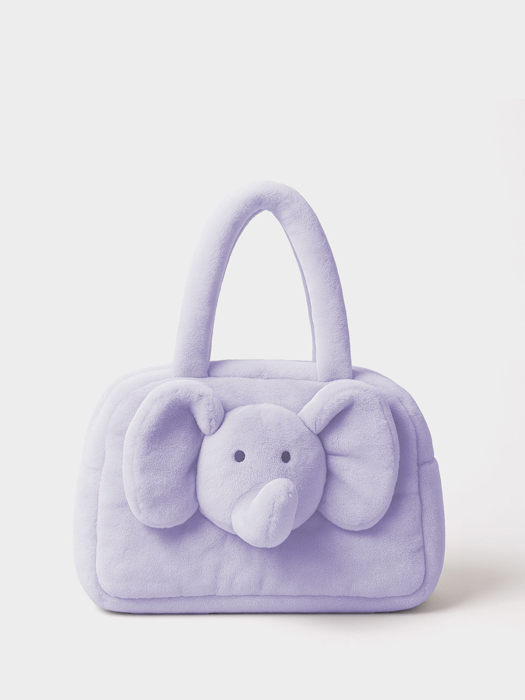 MiArcus Girls Cute & Plush Elephant Face Structured Shoulder Bag