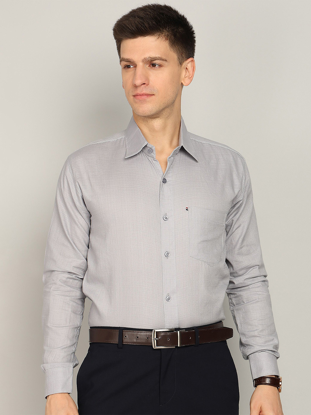 ELLIPSE Long Sleeves Linen Shirt