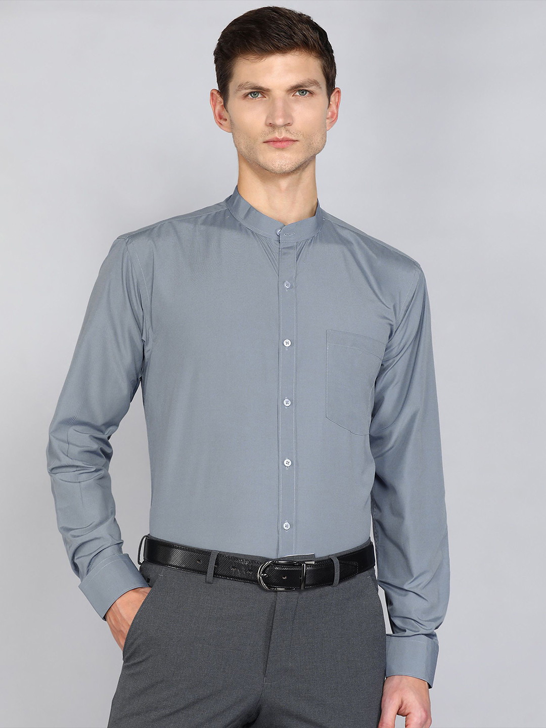 APPEL TOUCH Men Solid Classic Fit Formal Shirt