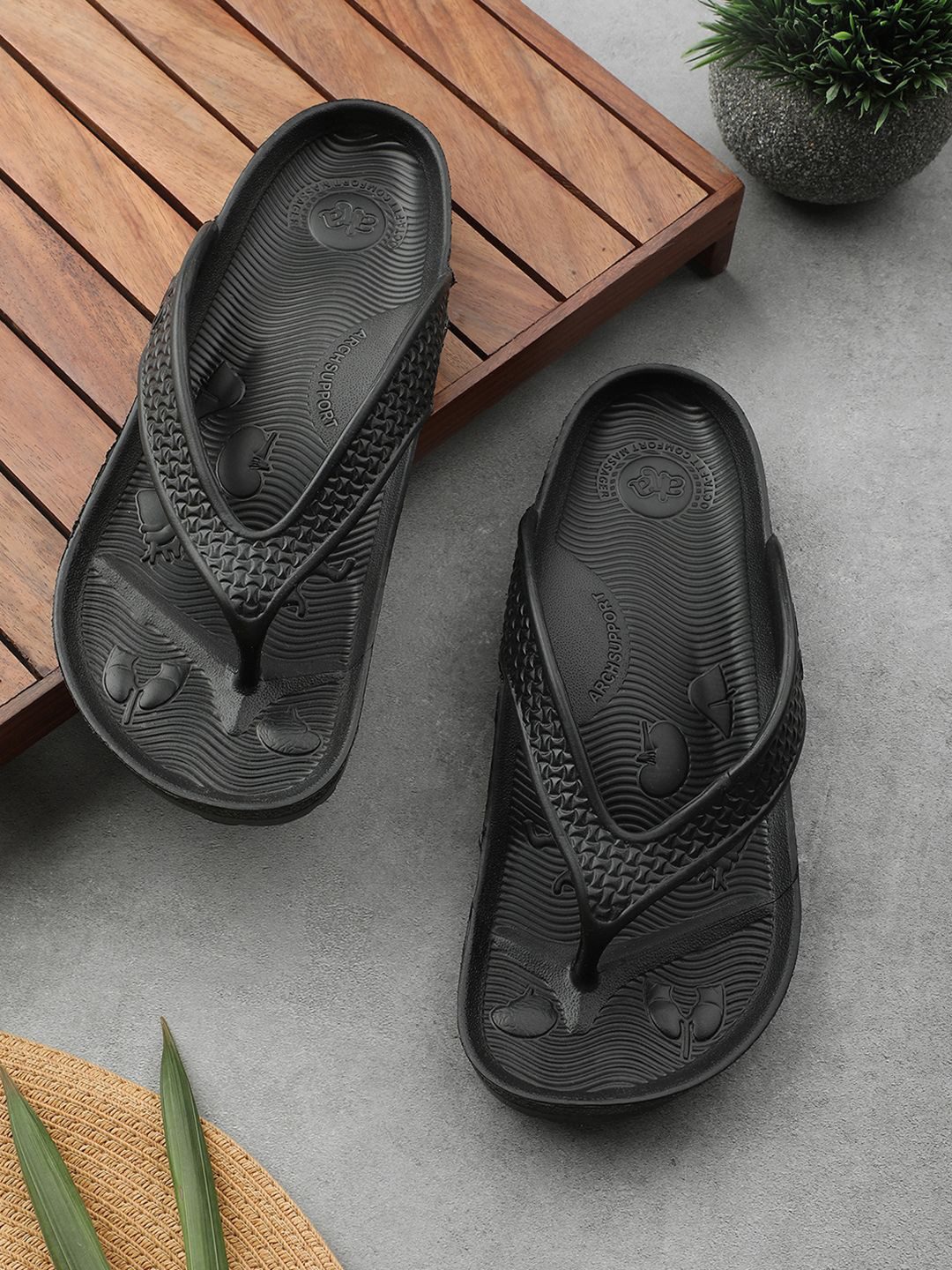 Liberty Casual Cushioned Footbed Thong Flip-Flops