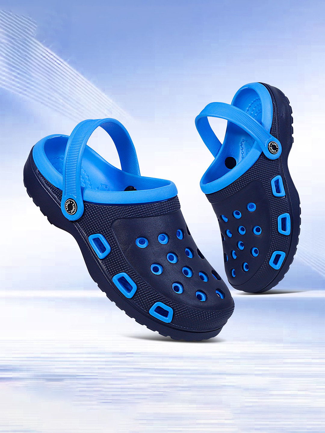 AD-FOAM Cushion Men Self Design Clogs