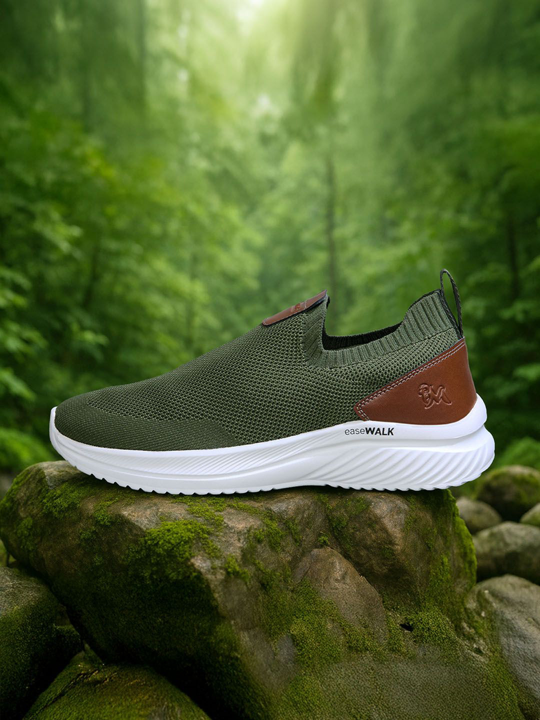 NEEMANS Men EASE WALK NEO Textured Slip-On Sneakers