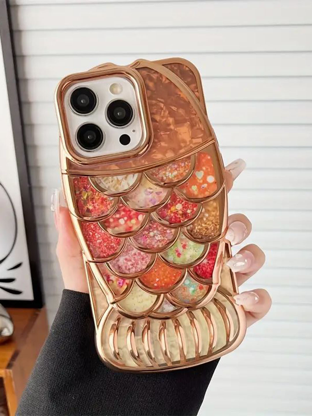 CASE CREATION Printed iPhone 15 Plus Bumper Silicone Case Mobile Accessories