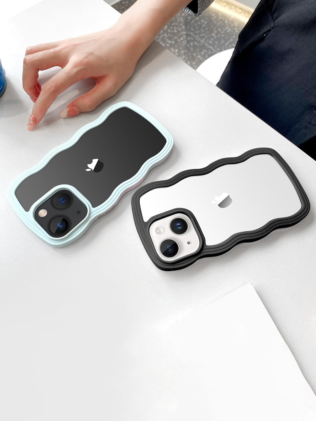 CASE CREATION iPhone 15 Pro Silicone Back Case Mobile Accessories