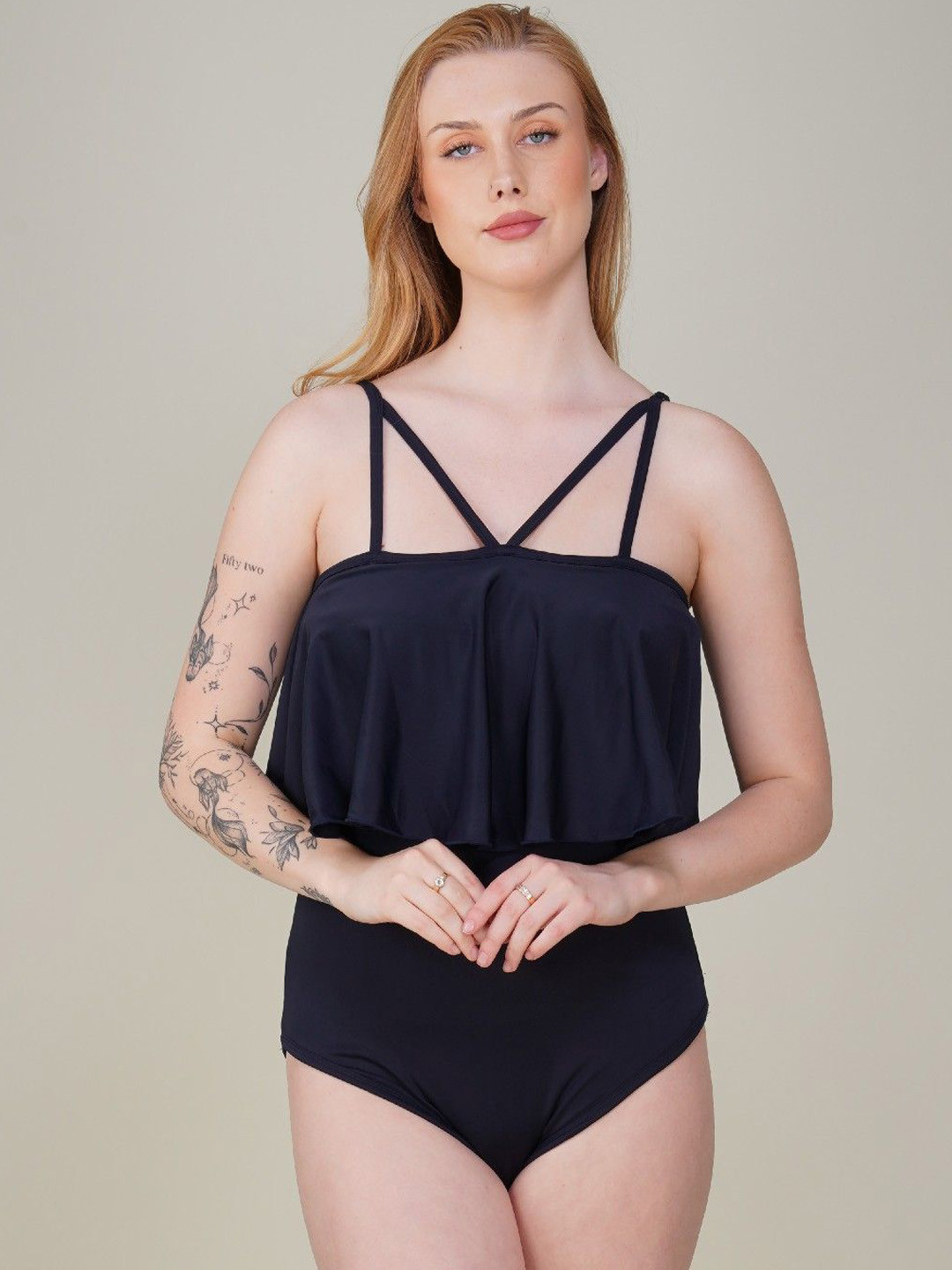 1TO FINITY Padded Monkini Bodysuit