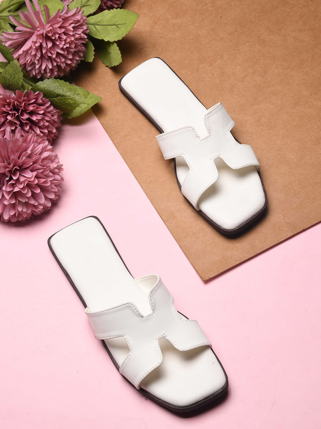 Froh Feet Women Open Toe Flats