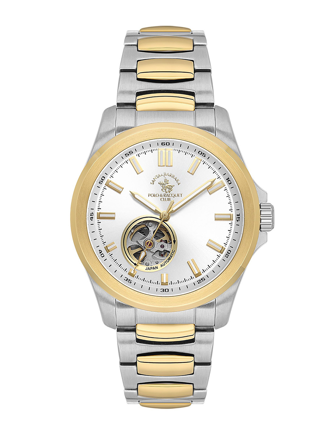 SANTA BARBARA POLO & RACQUET CLUB Men Dial & Stainless Steel Analogue Watch SB.1.10629