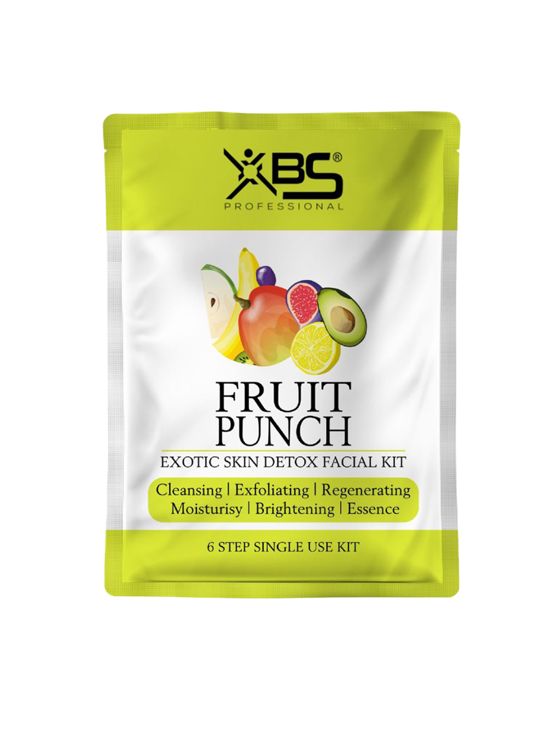 XBS Fruit Punch Brightening Facial Kit - 15 g Each