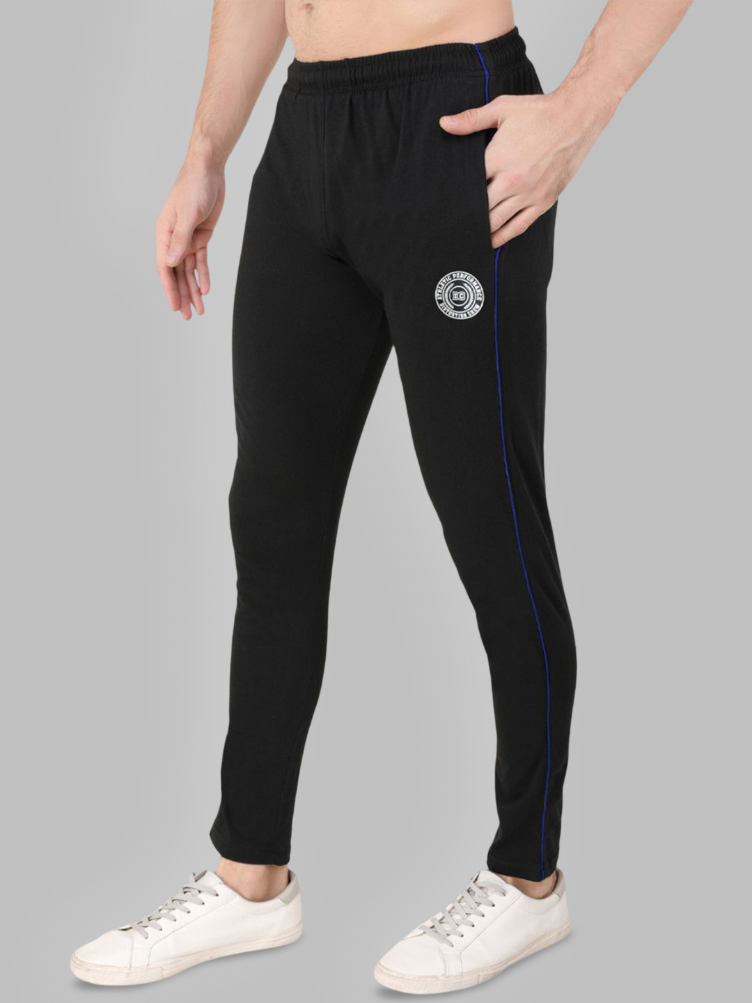 MOUNTAIN COLOURS Men Mid-Rise Track Pant With Dual Pockets