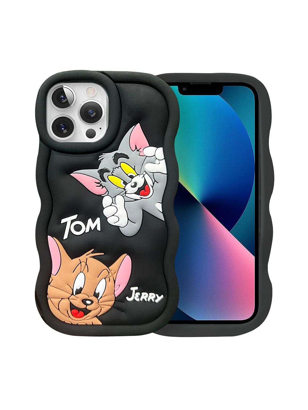 CASE CREATION Tom & Jerry Cartoon Printed iPhone Xs Back Case
