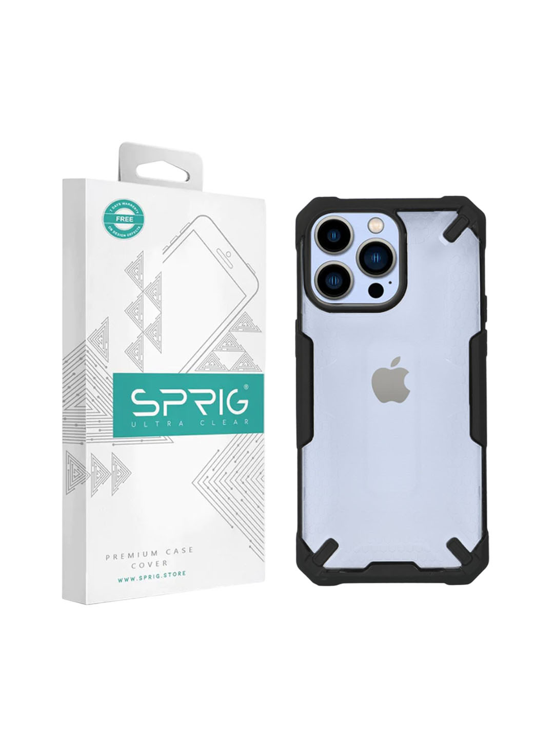 SPRIG iPhone 15 Pro Armor Plan Back Cover
