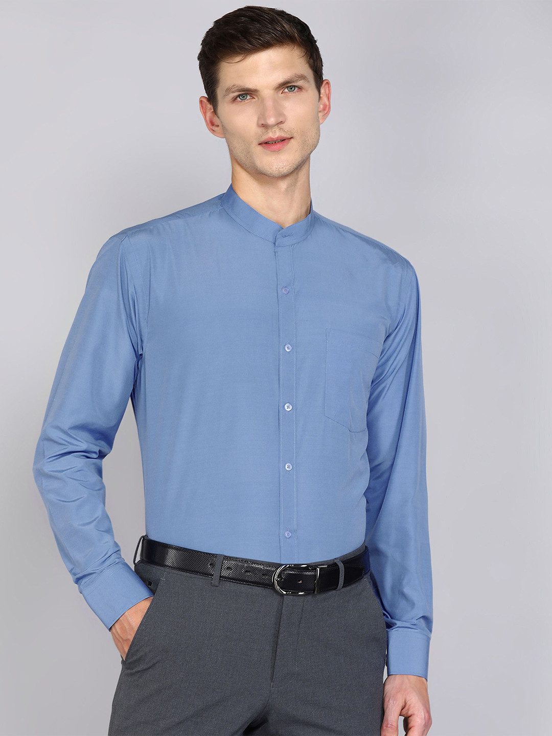 APPEL TOUCH Men Solid Classic Fit Formal Shirt
