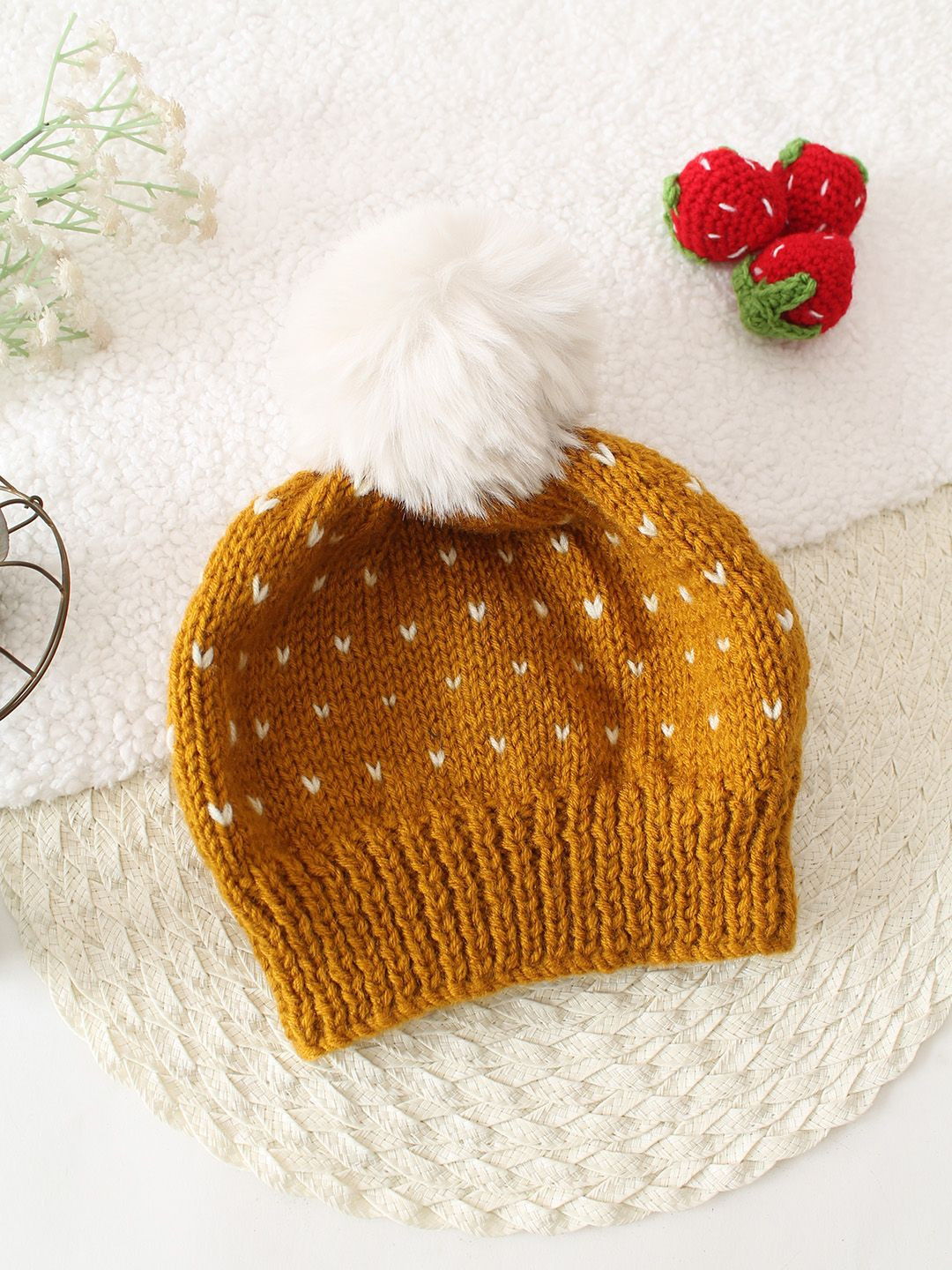 Woonie Kids Textured Handknitted Beanie
