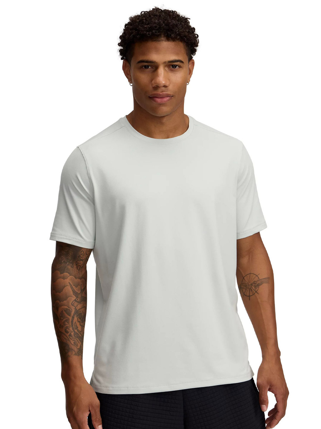 UNDER ARMOUR Round Neck Relaxed-Fit Casual T-shirt