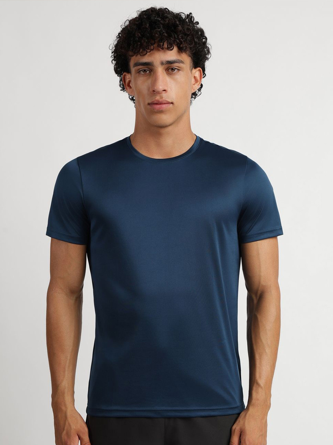Reebok Brand Logo Printed Round Neck Short Sleeves T-Shirt