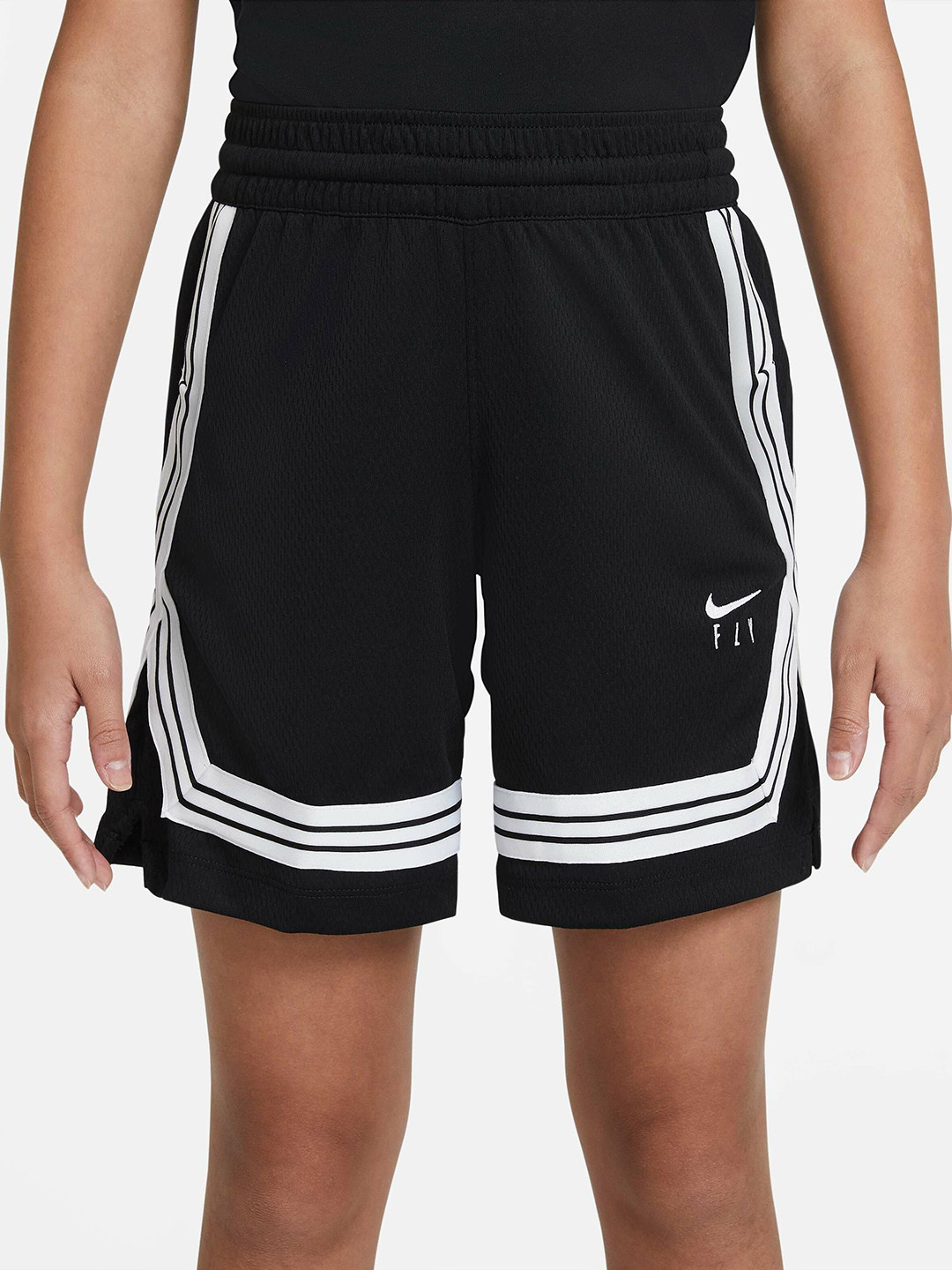 Nike Fly Crossover Older Girls Regular Fit Mid-Rise Basketball Shorts